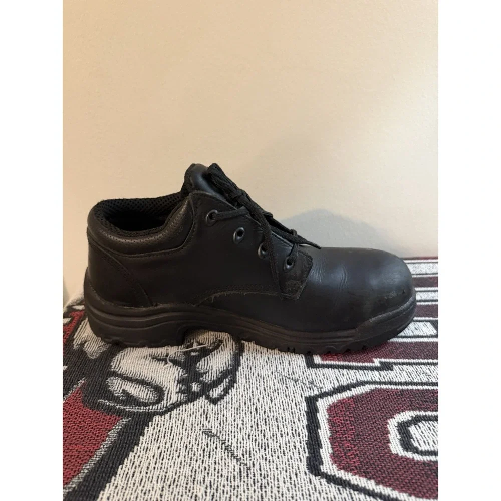 Timberland PRO Men's Titan Safety Toe Oxford Work Shoes - Black - Size 11W